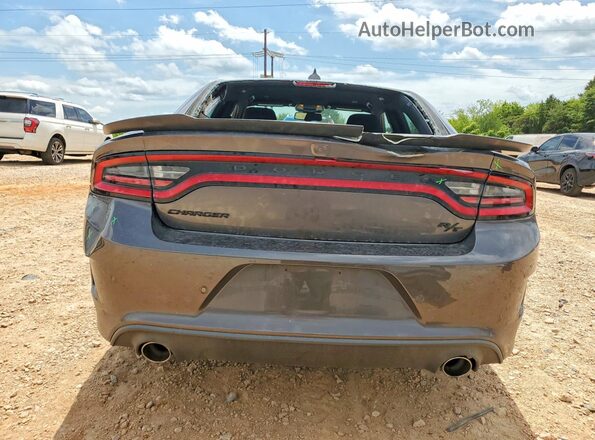 2C3CDXCT7NH115122 2022 DODGE CHARGER Gray უკანა ხედი