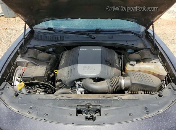 2C3CDXCT7NH115122 2022 DODGE CHARGER Gray უკანა სალონის ხედი