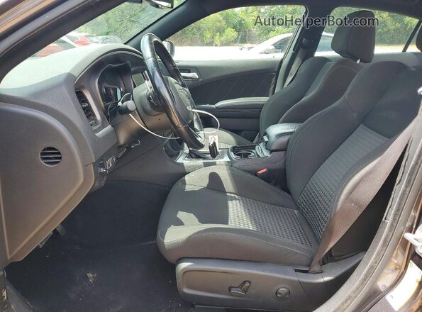 2C3CDXCT7NH115122 2022 DODGE CHARGER Gray წინა სალონის ხედი