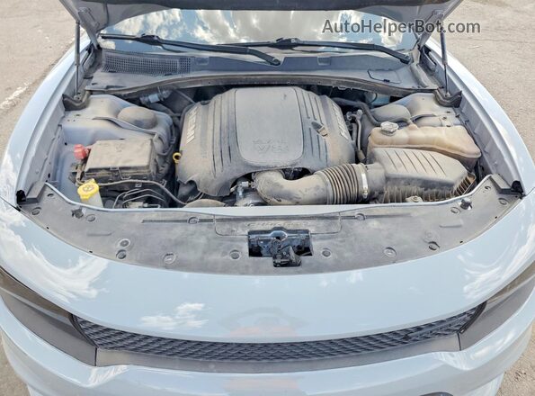 2C3CDXCT7NH204981 2022 DODGE CHARGER Gray Vista interior trasera