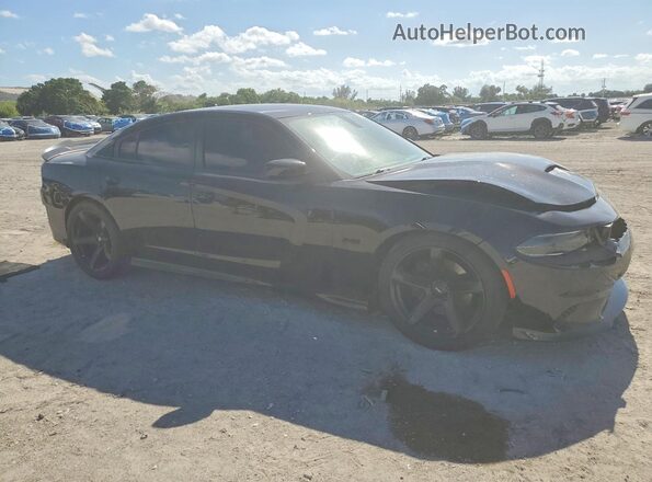 2C3CDXCT7PH663706 2023 DODGE CHARGER Черный Передняя правая четверть