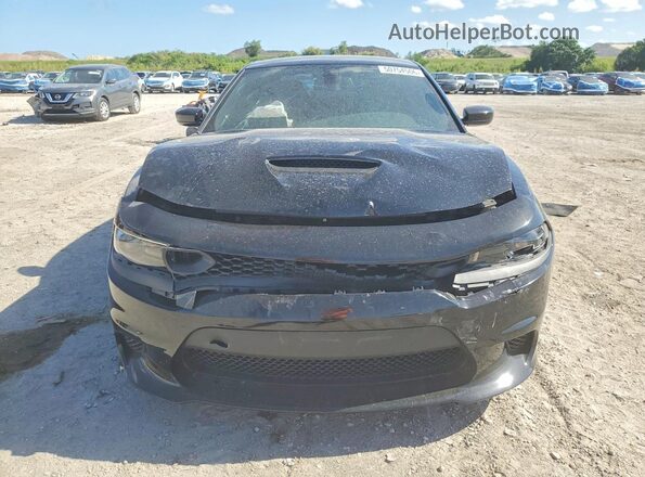 2C3CDXCT7PH663706 2023 DODGE CHARGER Черный Вид спереди