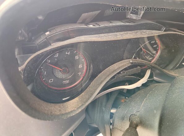 2C3CDXCT7PH698231 2023 DODGE CHARGER Silver Vista del cuadro de instrumentos