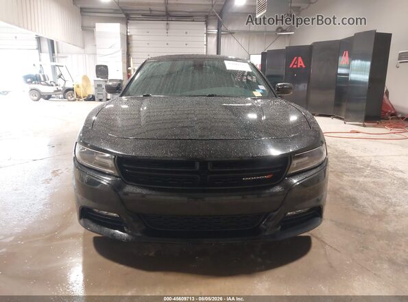 2C3CDXCT8GH285377 2016 DODGE CHARGER Black Vista del cuadro de instrumentos