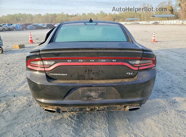 2C3CDXCT8HH528249 2017 DODGE CHARGER Black Rear view
