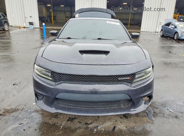 2C3CDXCT8JH247770 2018 DODGE CHARGER Black წინა ხედი