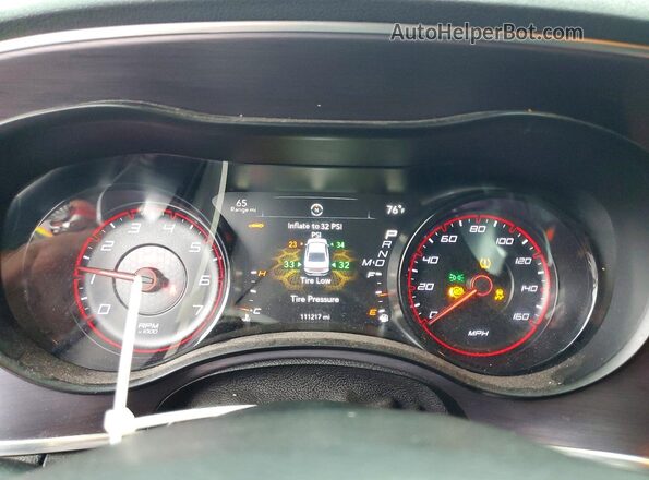 2C3CDXCT8JH247770 2018 DODGE CHARGER Black ხელსაწყოთა პანელის ხედი