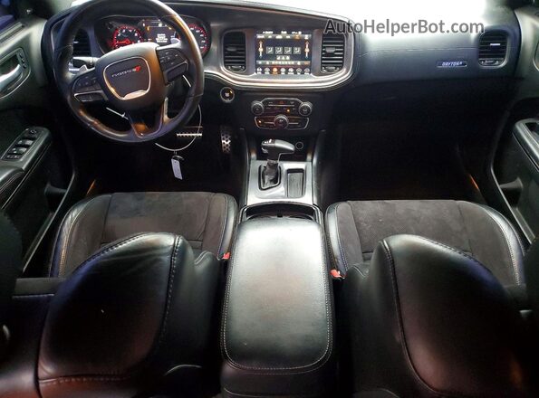 2C3CDXCT8KH540926 2019 DODGE CHARGER Burgundy Dashboard view