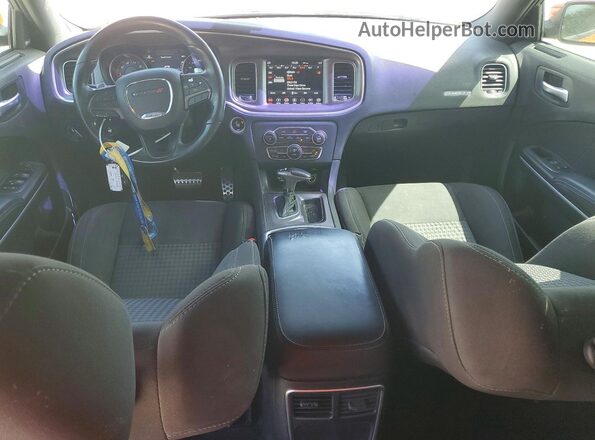 2C3CDXCT8KH740530 2019 DODGE CHARGER Orange Вид панелі приладів