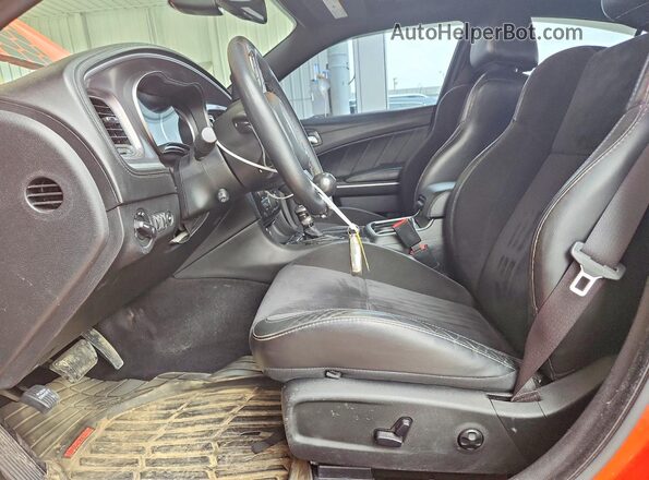 2C3CDXCT8LH157845 2020 DODGE CHARGER Orange Սալոնի դիմացի տեսք