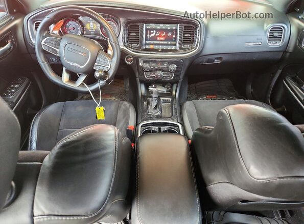 2C3CDXCT8LH157845 2020 DODGE CHARGER Orange Առջևի վահանակի տեսք