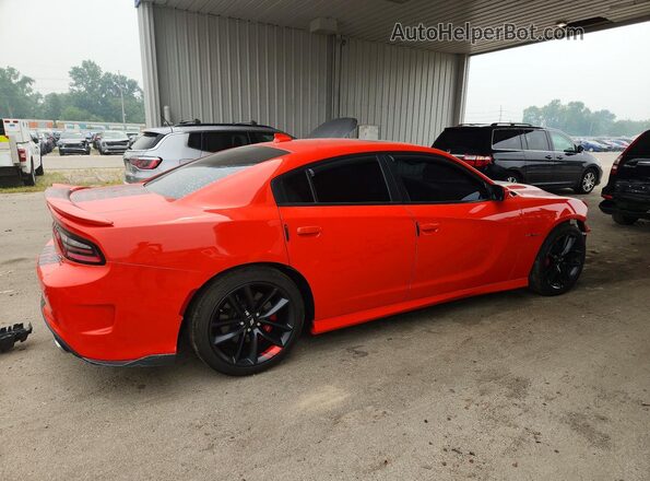 2C3CDXCT8LH157845 2020 DODGE CHARGER Orange Հետևի աջ