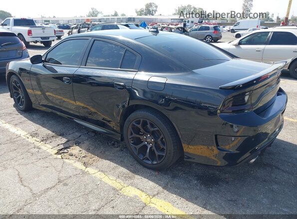 2C3CDXCT8MH547751 2021 DODGE CHARGER Black Trasero izquierdo