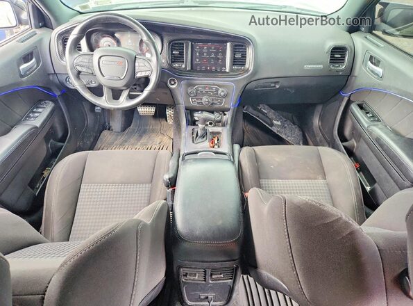 2C3CDXCT8MH598313 2021 DODGE CHARGER Green Вид панелі приладів