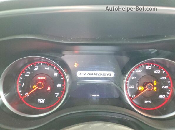 2C3CDXCT8NH119020 2022 DODGE CHARGER Black Սարքավորումների վահանակի տեսք