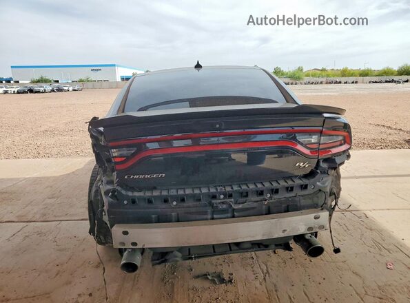 2C3CDXCT8NH119020 2022 DODGE CHARGER Black Հետևի տեսք