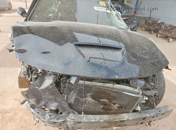 2C3CDXCT8NH119020 2022 DODGE CHARGER Black Սալոնի հետևի տեսք