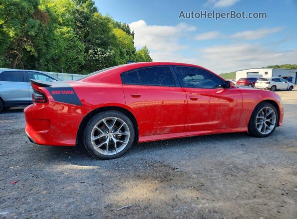2C3CDXCT8NH244468 2022 DODGE CHARGER Red Rear right