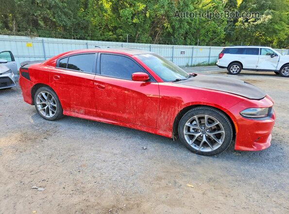 2C3CDXCT8NH244468 2022 DODGE CHARGER Red Front right