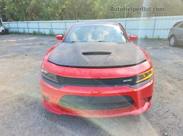 2C3CDXCT8NH244468 2022 DODGE CHARGER Red Front view
