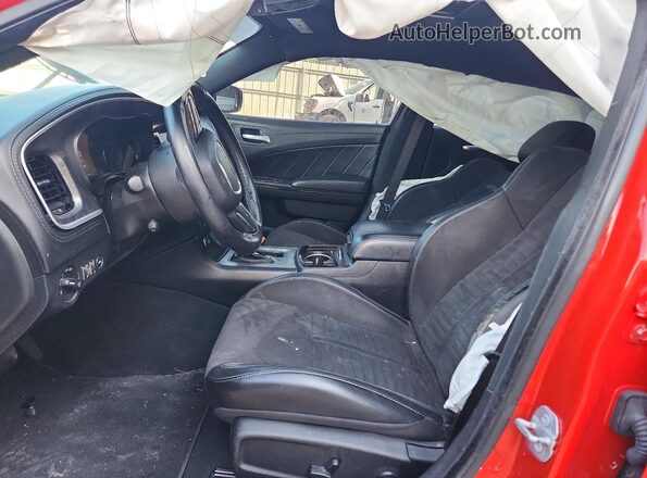 2C3CDXCT8NH244468 2022 DODGE CHARGER Red Front interior view