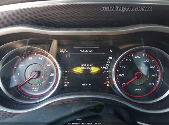 2C3CDXCT9GH228377 2016 DODGE CHARGER White Widok tylnych siedzeń