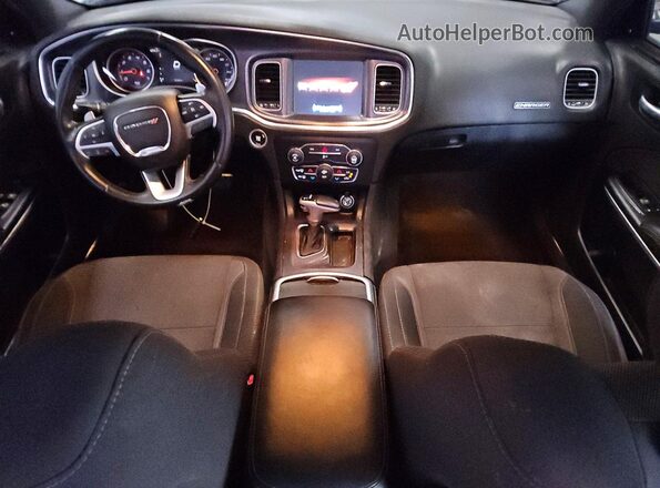 2C3CDXCT9GH246328 2016 DODGE CHARGER Gray Առջևի վահանակի տեսք