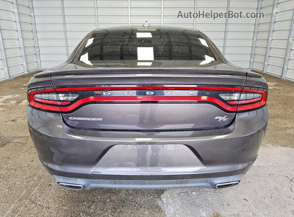 2C3CDXCT9GH246328 2016 DODGE CHARGER Gray Հետևի տեսք