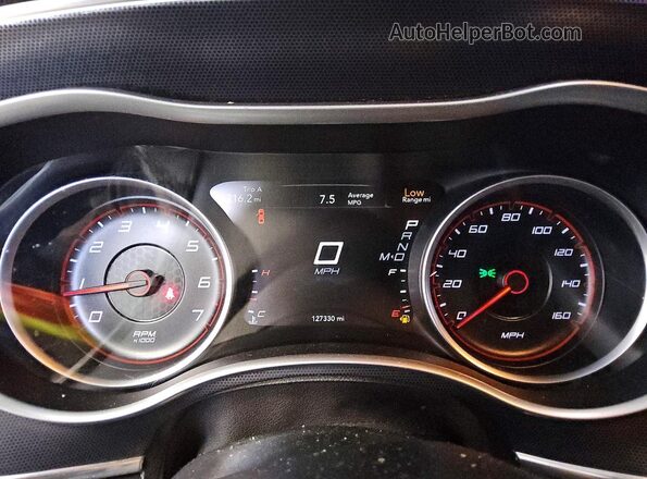 2C3CDXCT9GH246328 2016 DODGE CHARGER Gray Սարքավորումների վահանակի տեսք