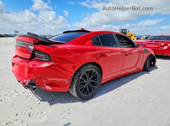 2C3CDXCT9HH571949 2017 DODGE CHARGER Red უკანა მარჯვენა