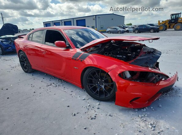 2C3CDXCT9HH571949 2017 DODGE CHARGER Red წინა მარჯვენა