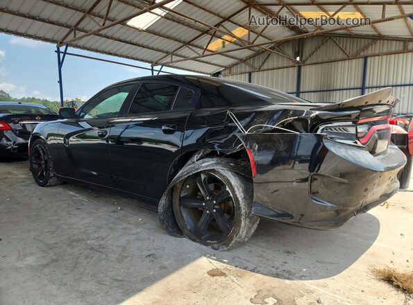 2C3CDXCT9JH326980 2018 DODGE CHARGER Black Задня ліва чверть