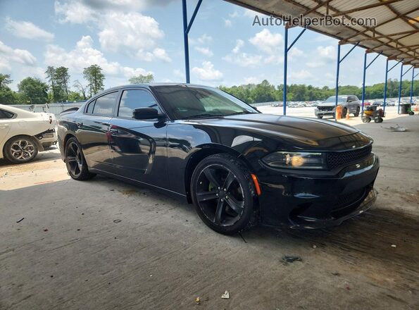 2C3CDXCT9JH326980 2018 DODGE CHARGER Black Передня права чверть