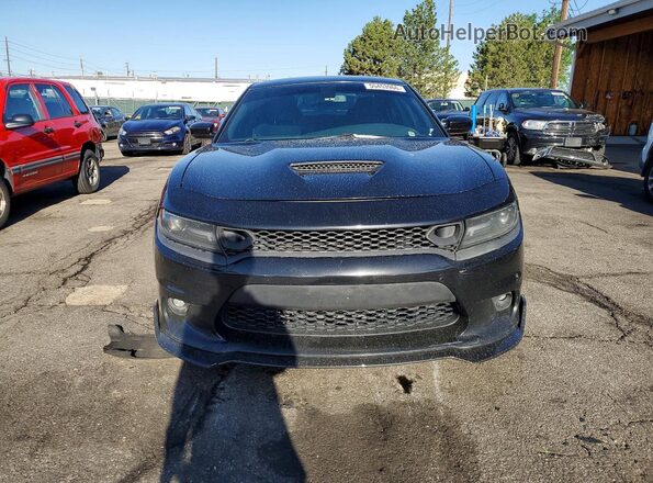 2C3CDXCT9KH552809 2019 DODGE CHARGER Black Front view