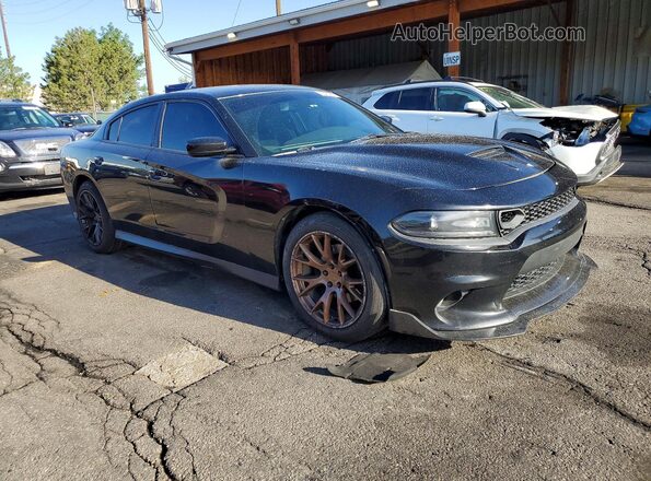 2C3CDXCT9KH552809 2019 DODGE CHARGER Black Front right