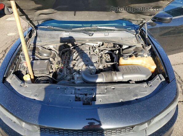 2C3CDXCT9KH552809 2019 DODGE CHARGER Black Rear interior view