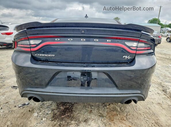2C3CDXCT9KH575412 2019 DODGE CHARGER Black Rear view