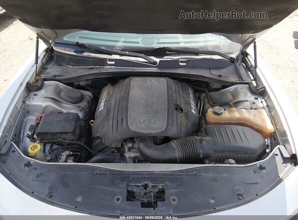 2C3CDXCT9KH678751 2019 DODGE CHARGER Silver Vista trasera