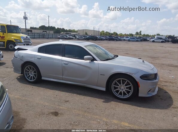 2C3CDXCT9KH678751 2019 DODGE CHARGER Silver Vista interior trasera
