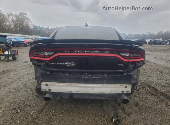2C3CDXCT9KH757191 2019 DODGE CHARGER Black Rear view