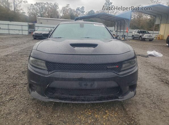2C3CDXCT9KH757191 2019 DODGE CHARGER Black Front view