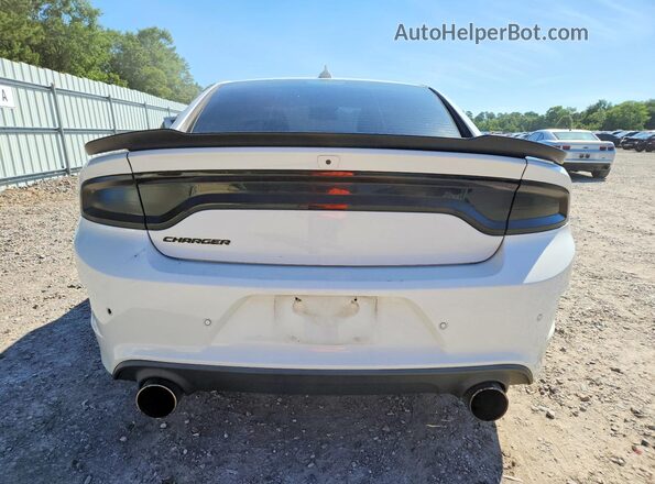 2C3CDXCT9LH150466 2020 DODGE CHARGER White Widok z tyłu