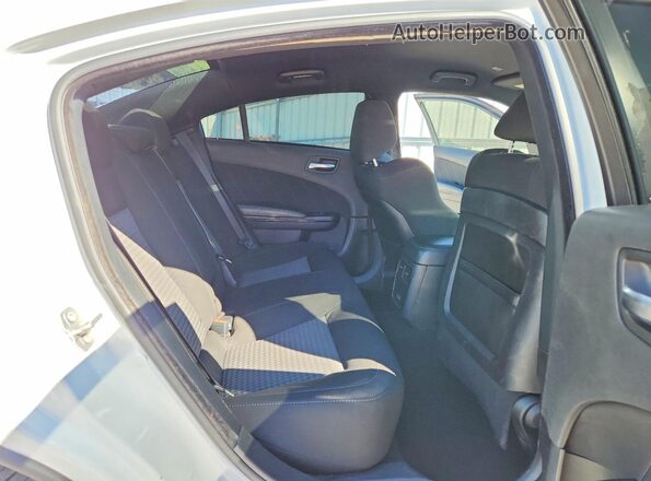 2C3CDXCT9LH150466 2020 DODGE CHARGER White Widok tylnych siedzeń