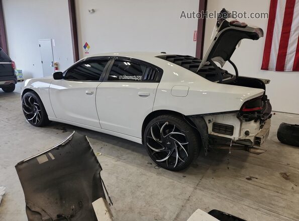 2C3CDXCT9LH215655 2020 DODGE CHARGER White Tył lewy