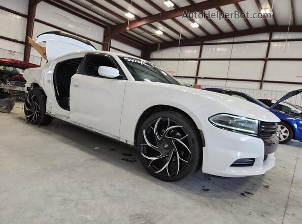 2C3CDXCT9LH215655 2020 DODGE CHARGER White Przód prawy