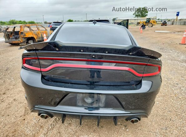 2C3CDXCT9LH232360 2020 DODGE CHARGER Black Հետևի տեսք