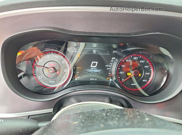 2C3CDXCT9LH232360 2020 DODGE CHARGER Black Սարքավորումների վահանակի տեսք