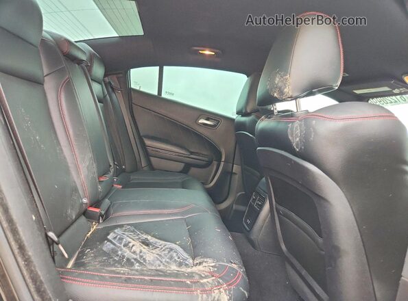 2C3CDXCT9LH232360 2020 DODGE CHARGER Black Հետևի նստատեղերի տեսք