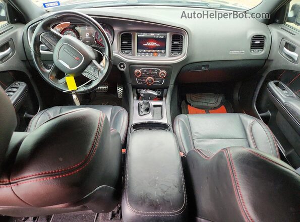 2C3CDXCT9LH232360 2020 DODGE CHARGER Black Առջևի վահանակի տեսք