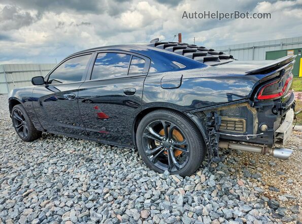 2C3CDXCT9MH584145 2021 DODGE CHARGER Black Հետևի ձախ